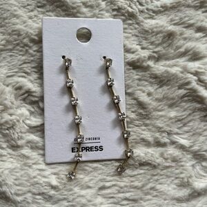 Express Drop Earrings NWT